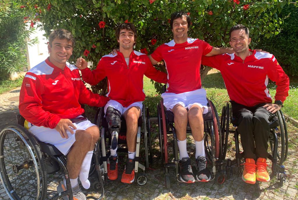 El tenis español en silla peleará por las medallas en la Copa del Mundo