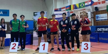 El tenis de mesa español logra cinco medallas en República Checa