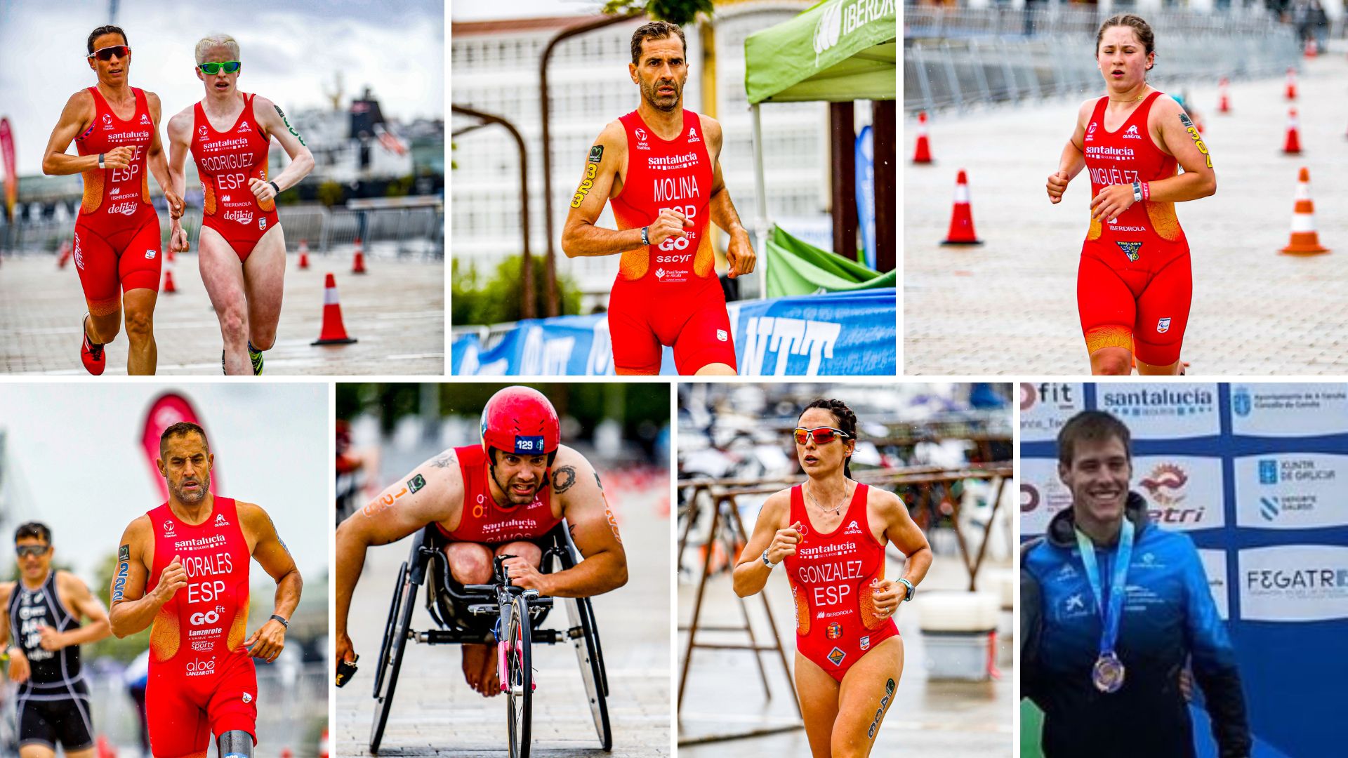 Siete medallas para el triatlón español en la Copa del Mundo