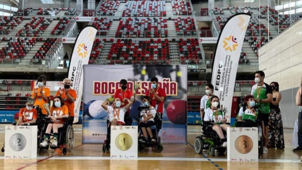 Pinto corona a los nuevos campeones de España de boccia