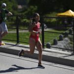 La triatleta Marta Francés gana el oro en la Copa del Mundo de Besançon