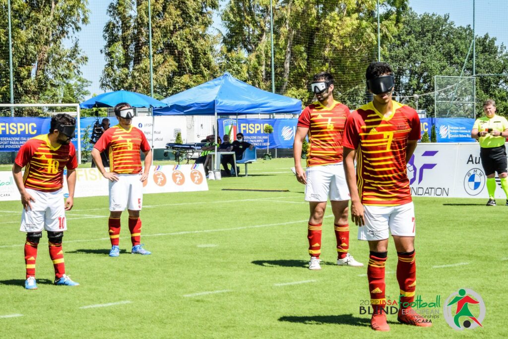 Alemania le da un baño de realidad a 'La Roja' de fútbol para ciegos