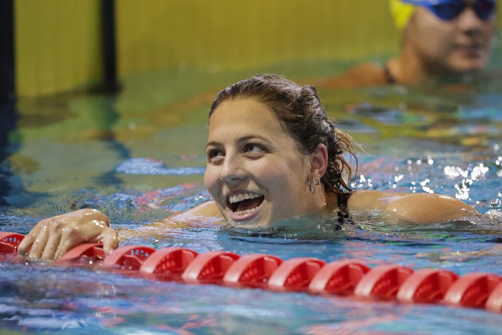 Núria Marquès, campeona del mundo en 100 espalda S9
