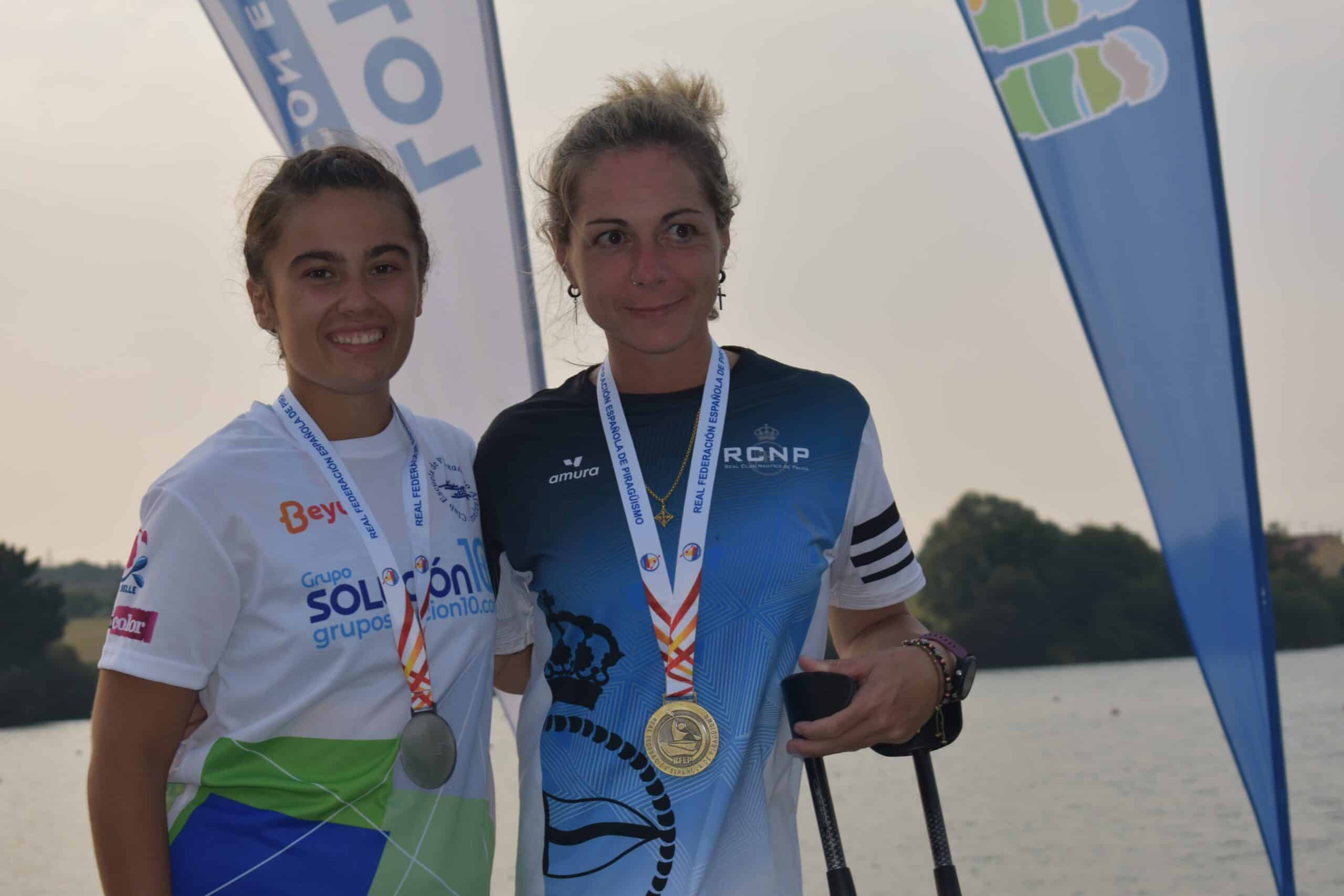 Javi Reja y Juan Valle destacan en el Campeonato de España de piragüismo