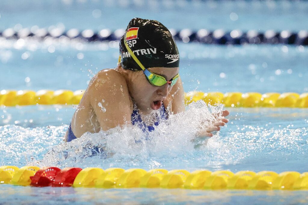 Tasy Dmytriv, la perla de la natación que rompe moldes