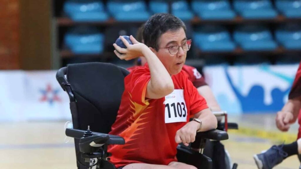 Plata de Amagoia Arrieta en la Copa del Mundo de boccia