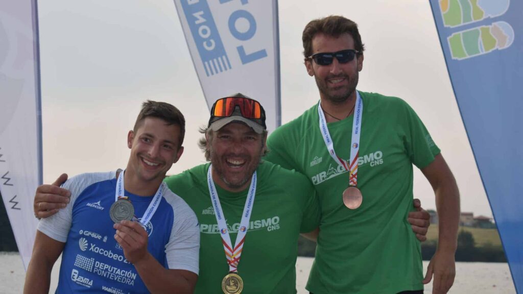 Javi Reja y Juan Valle destacan en el Campeonato de España de piragüismo