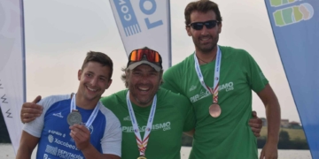 Javi Reja y Juan Valle destacan en el Campeonato de España de piragüismo