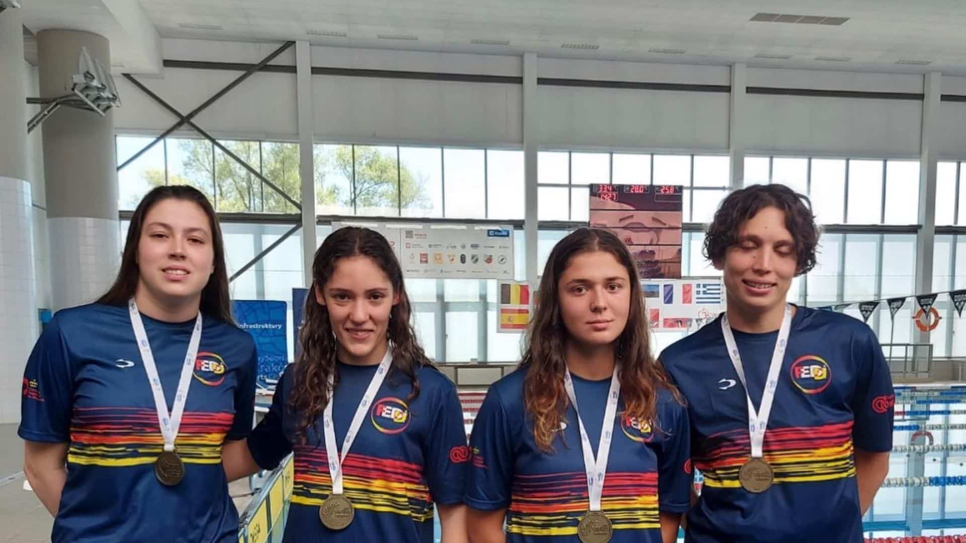 Catarata de medallas para España en el European Games Virtus