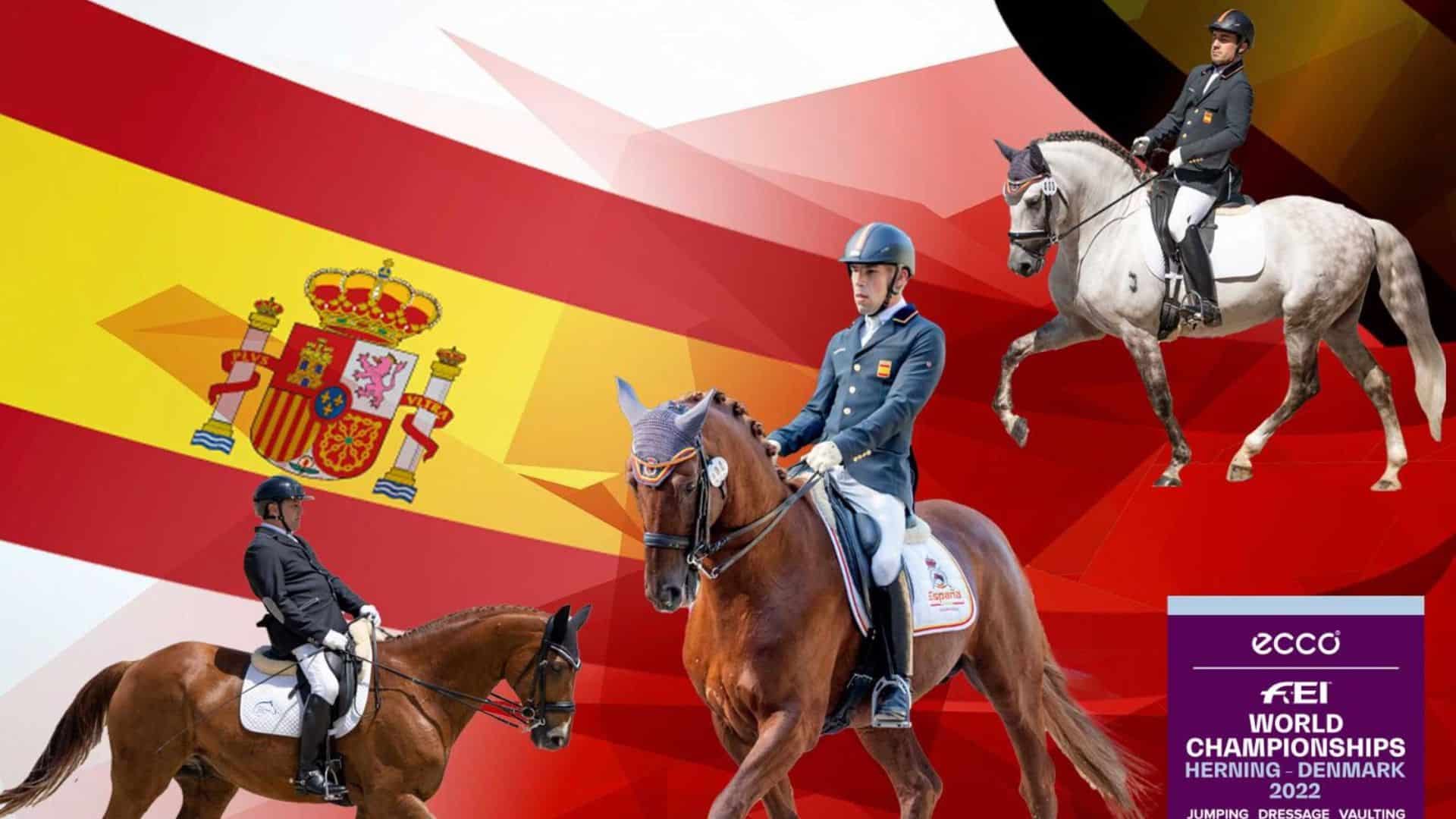 La doma adaptada española vuelve a un Mundial más de una década después