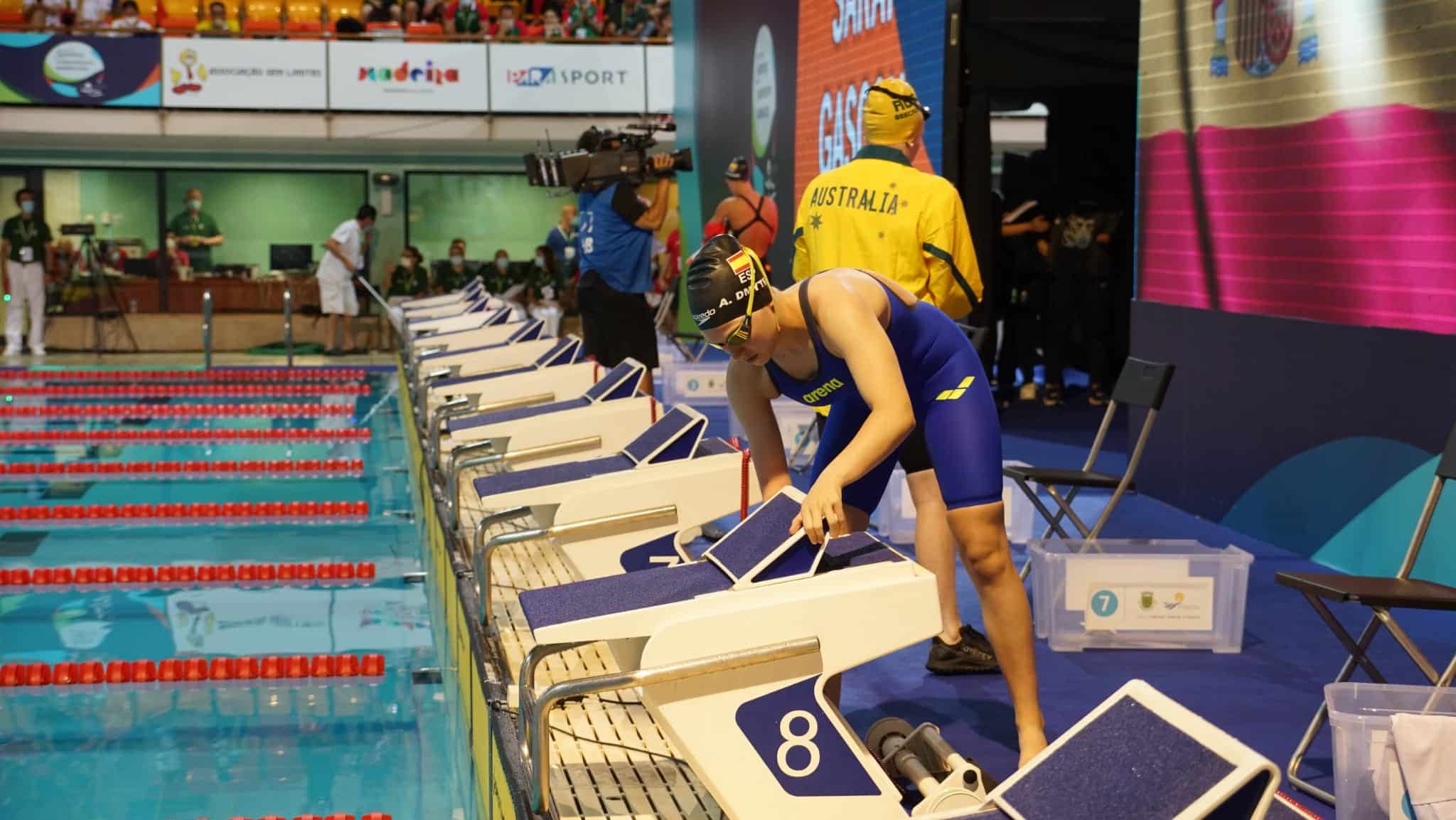 Tasy Dmytriv, la perla de la natación que rompe moldes