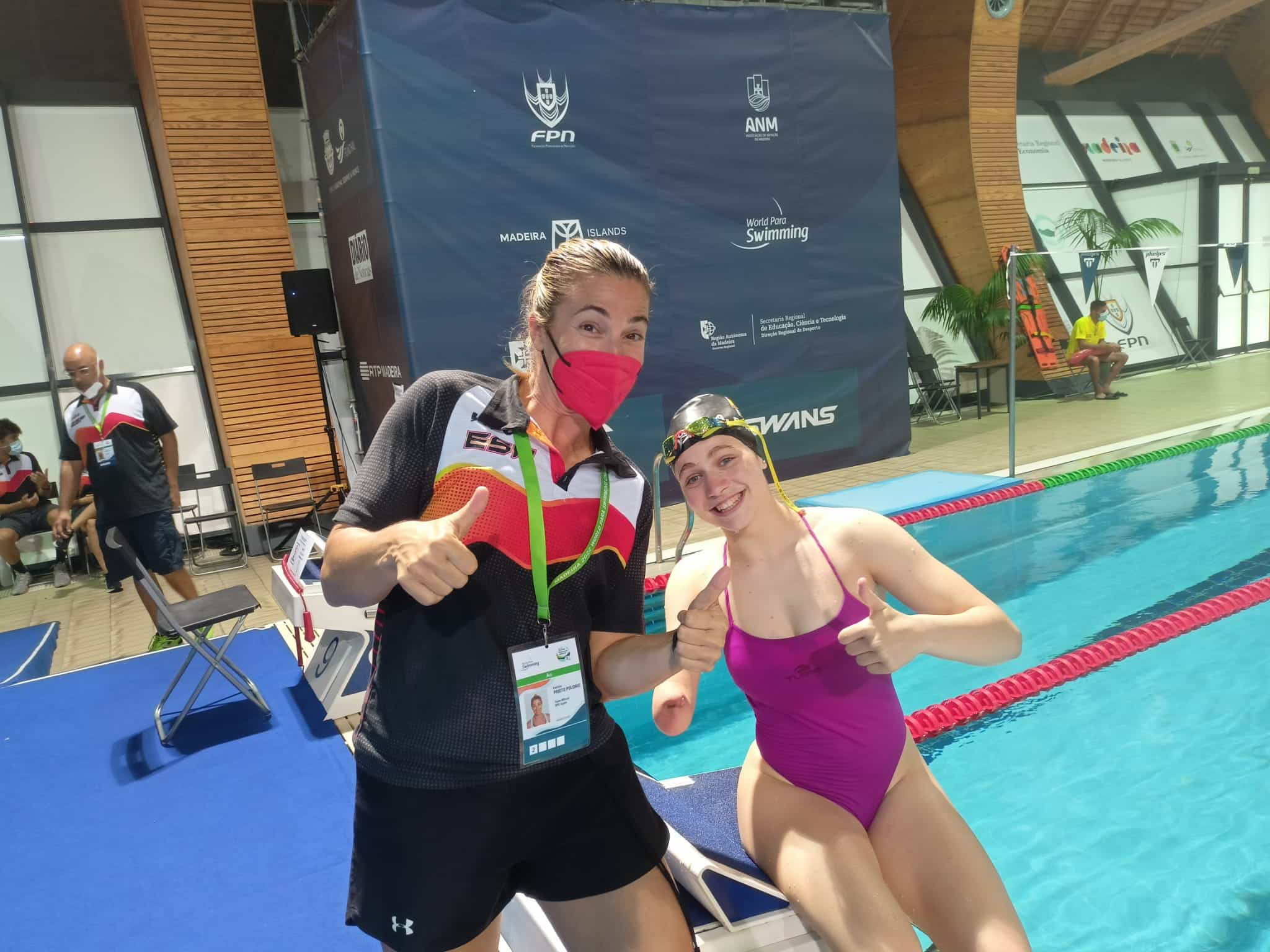 Tasy Dmytriv, la perla de la natación que rompe moldes