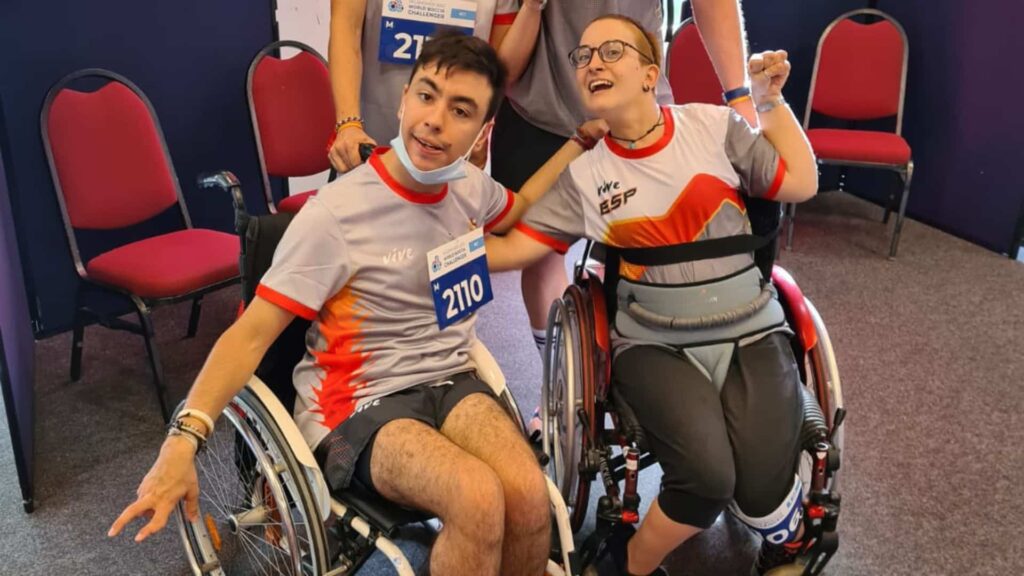 Desirée Segarra y Álvaro Ballesteros, cuartos en el Intercontinental Challenger de boccia