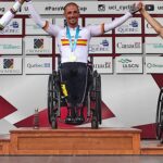 Una contrarreloj dorada para Sergio Garrote en la Copa del Mundo