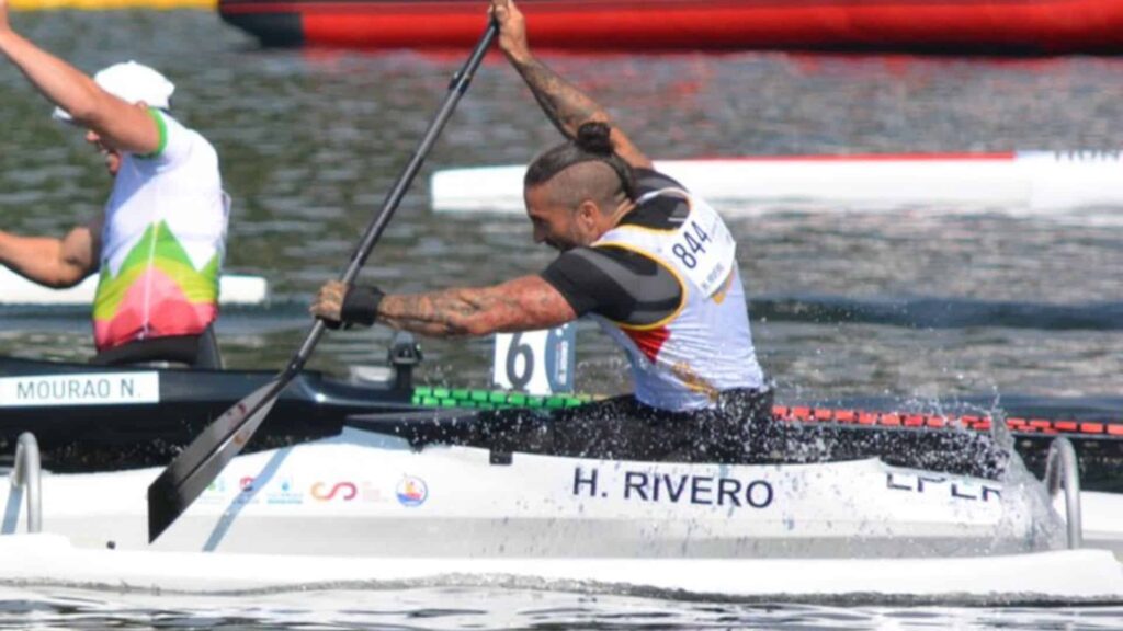 Higinio Rivero, paladas de plata en el Europeo de Múnich