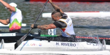 Higinio Rivero, paladas de plata en el Europeo de Múnich