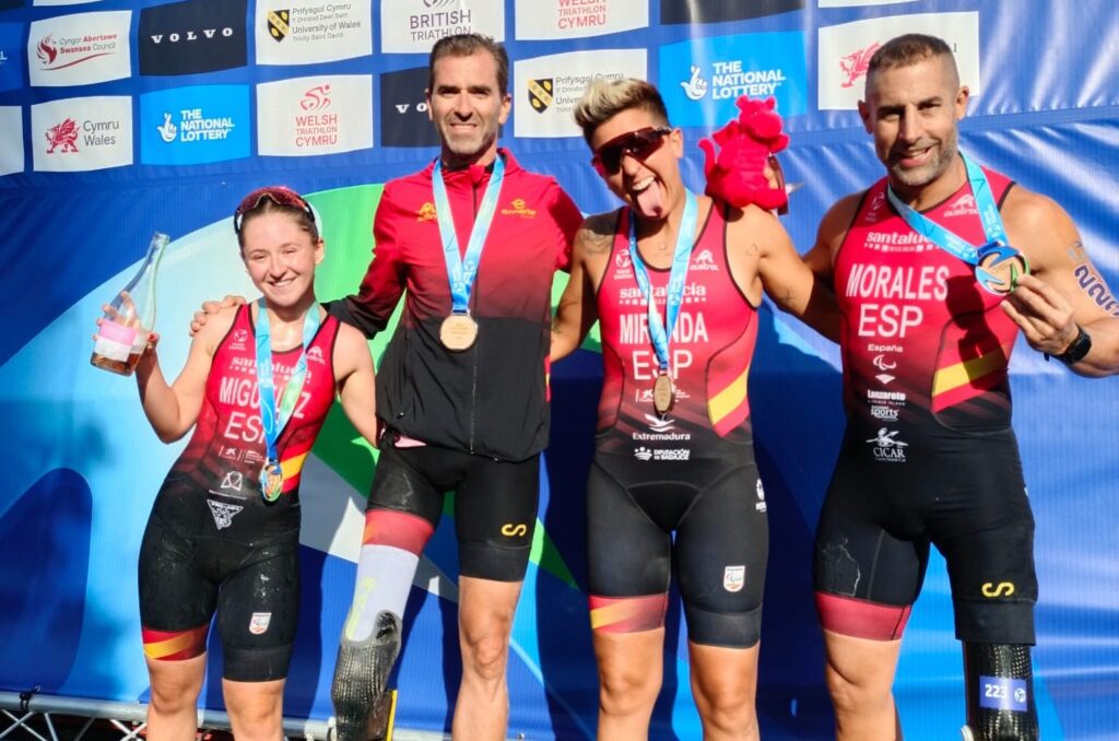 Cuatro medallas para España en las Series Mundiales de Swansea