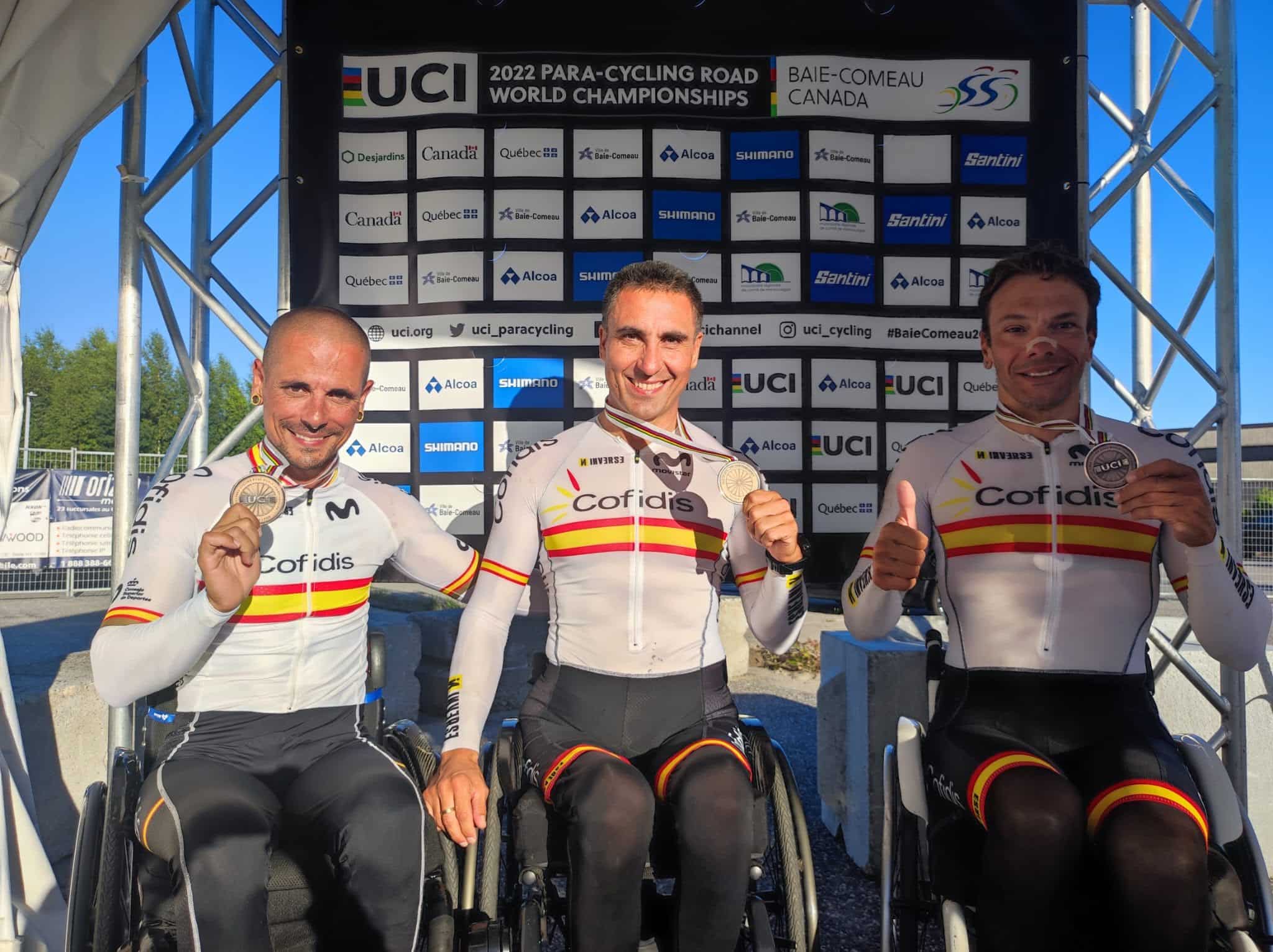 Eduardo Santas, un inesperado oro mundial en la crono