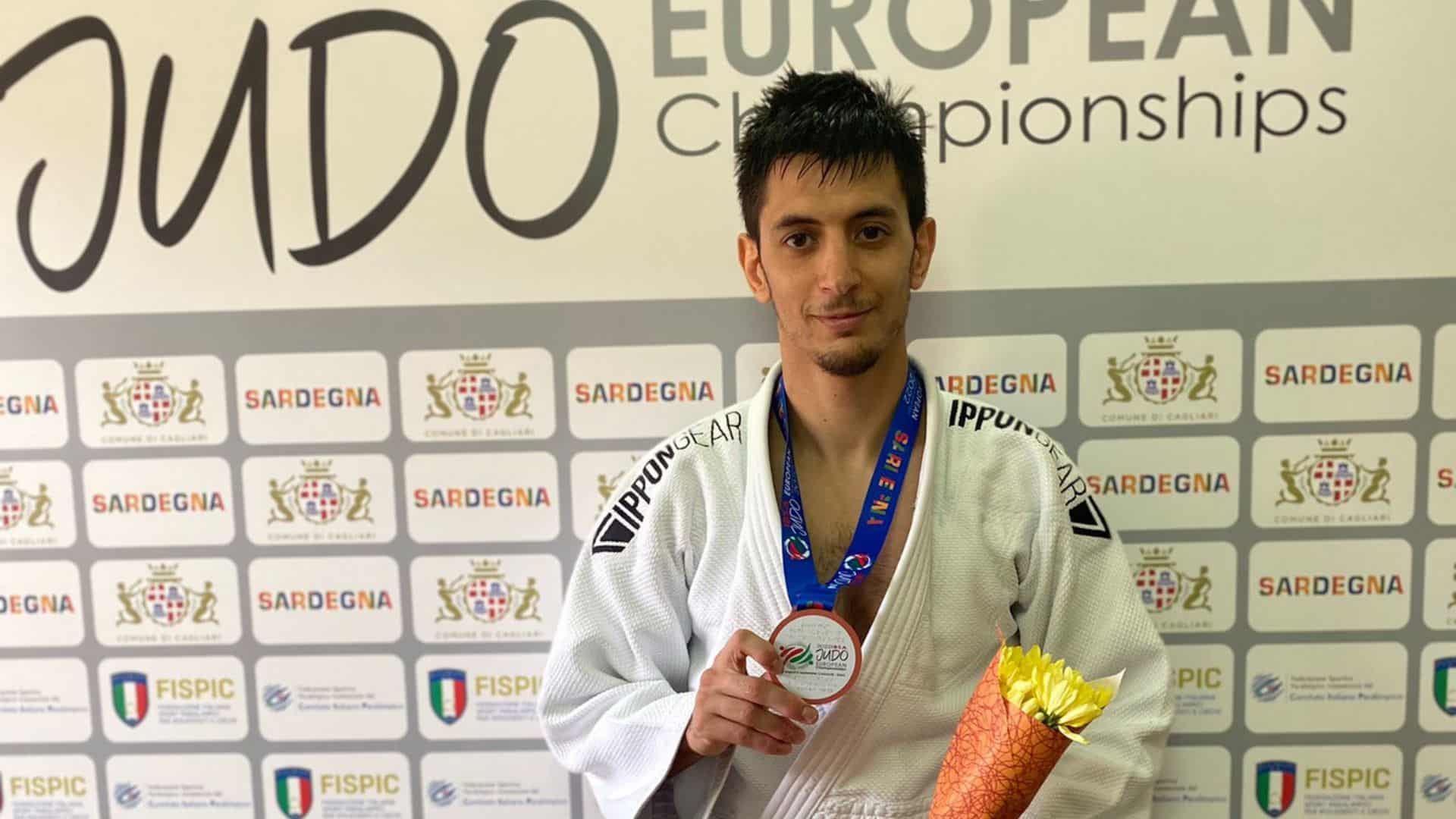 Daniel Gavilán se cuelga el bronce en el Europeo de judo