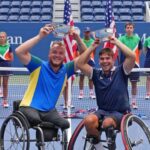 De la Puente hace historia con el título de dobles en el US Open