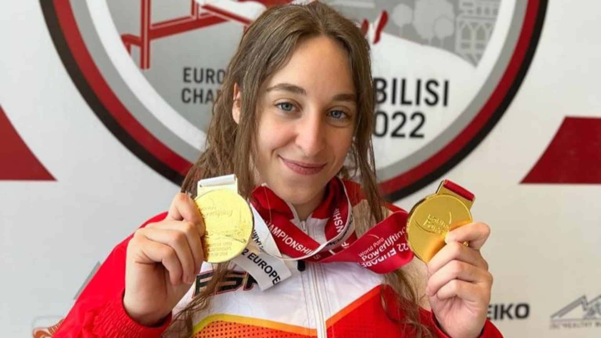 Loida Zabala levanta el oro en el Europeo de halterofilia