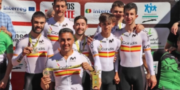 Una docena de medallas para el equipo español de ciclismo en Extremadura