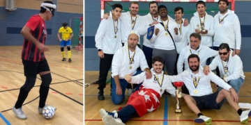 Madrid se lleva la Saxon Blind Cup de fútbol para ciegos