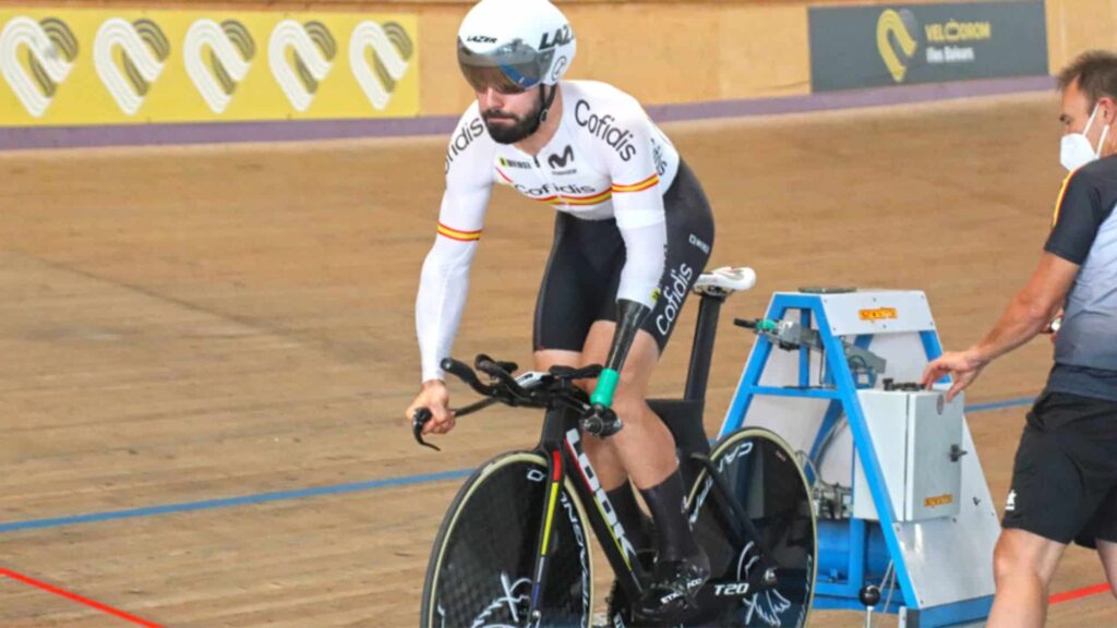 Alfonso Cabello no podrá defender su corona en el kilómetro contrarreloj