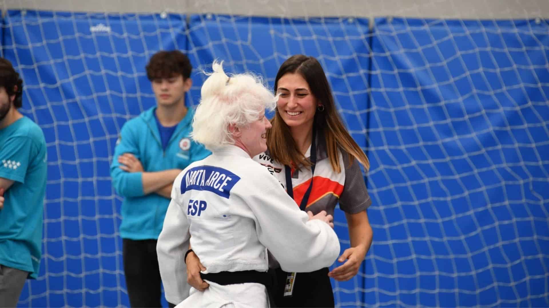 Marta Arce, un bronce hacia la inclusión en el tatami