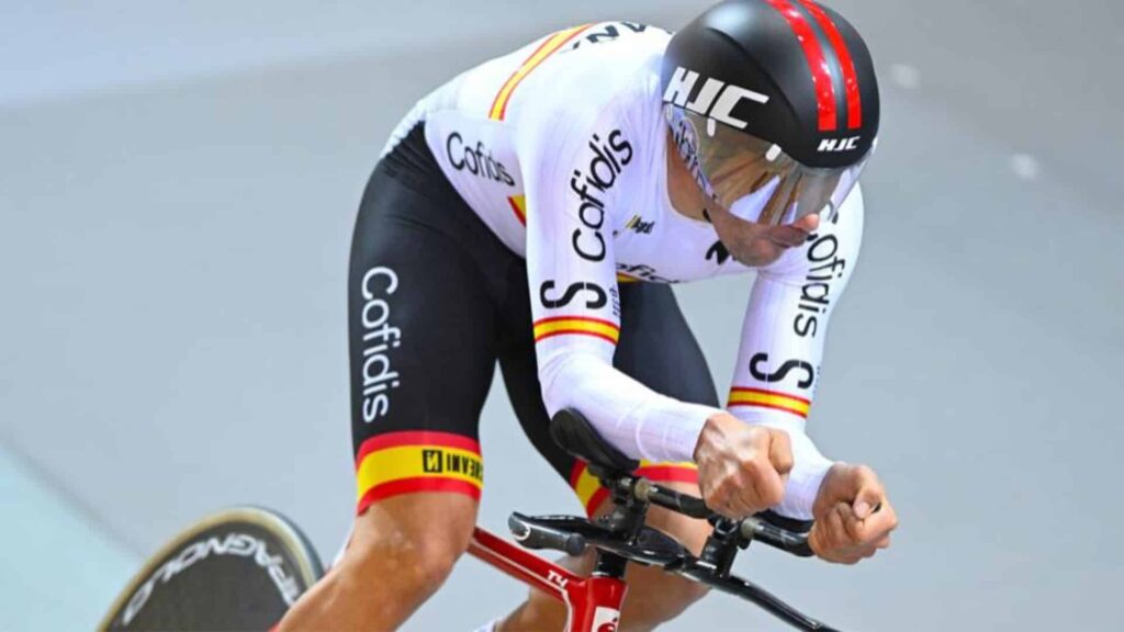 Maurice Eckhard se cuelga el bronce en scratch en el Mundial