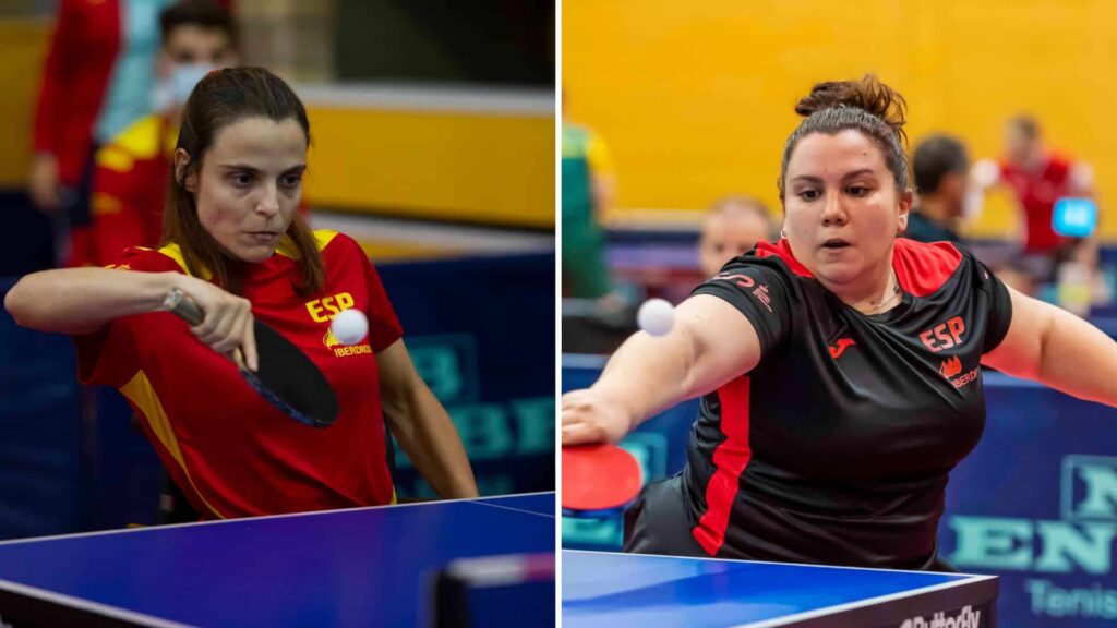 Cris Rubio y Pilar González le devuelven el brillo al tenis de mesa femenino