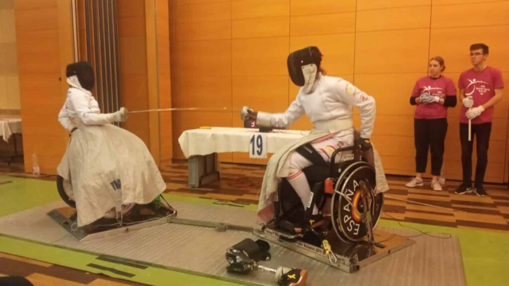 La esgrima española en silla ya puntúa de cara a París 2024