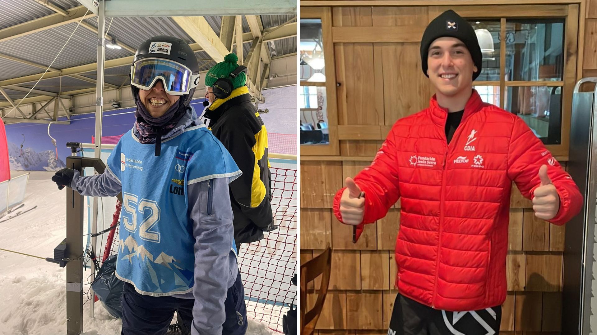 Raquel Martínez y Emilio Redondo dejan buenas sensaciones en la Copa de Europa de snowboard