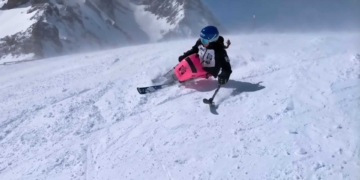 Audrey Pascual se cuelga tres medallas en la nieve de Austria