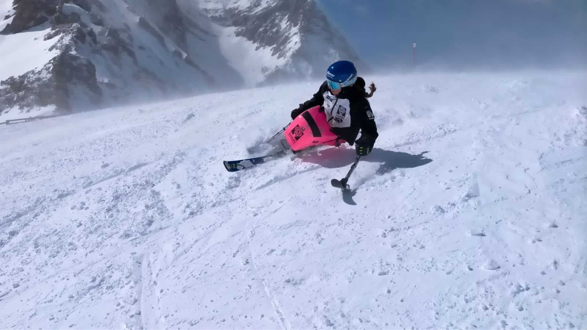 Audrey Pascual se cuelga tres medallas en la nieve de Austria