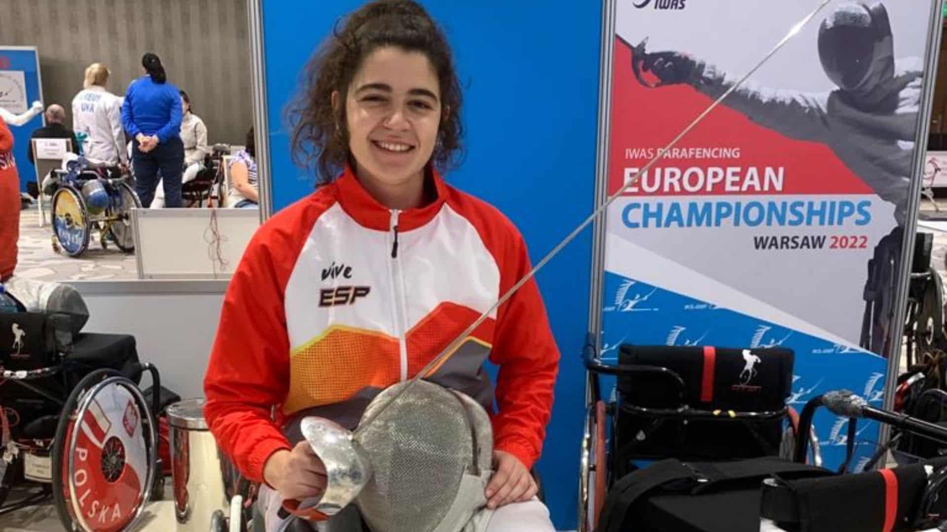 Tocado de bronce europeo para Judith Rodríguez en Varsovia