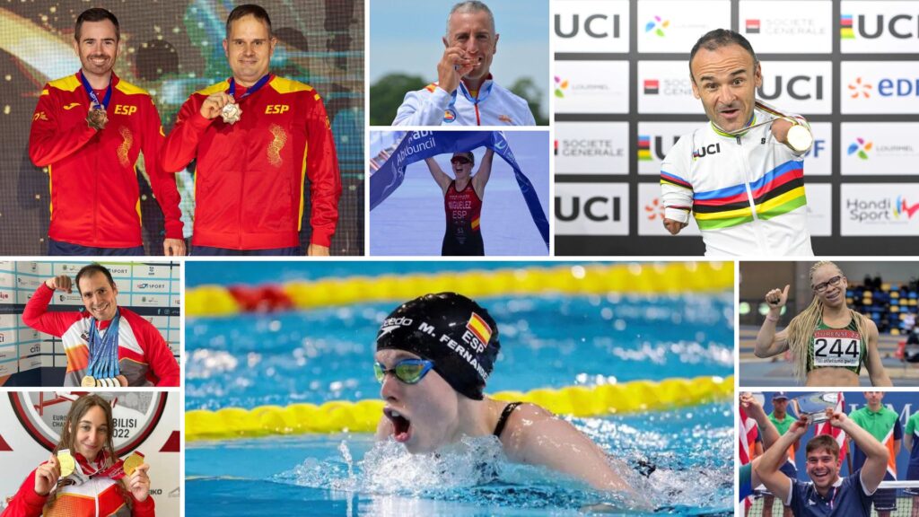 El deporte paralímpico español brilla en un 2022 cargado de éxitos
