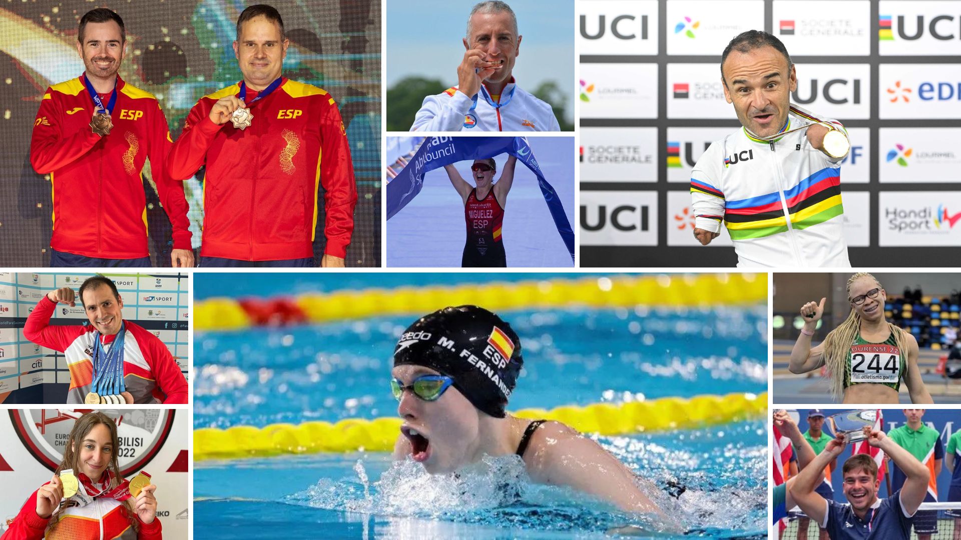 El deporte paralímpico español brilla en un 2022 cargado de éxitos