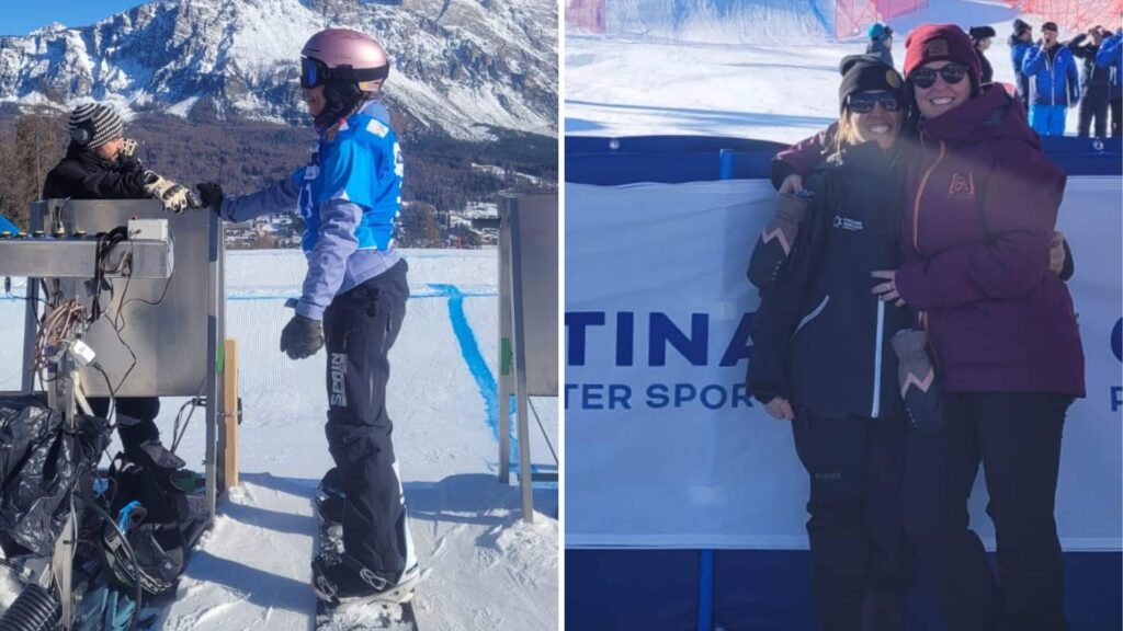 Dos bronces para Raquel Martínez en la Copa de Europa de snowboard