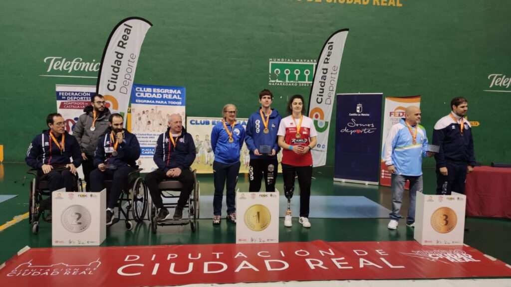 Los favoritos se imponen en la prueba de esgrima en Ciudad Real