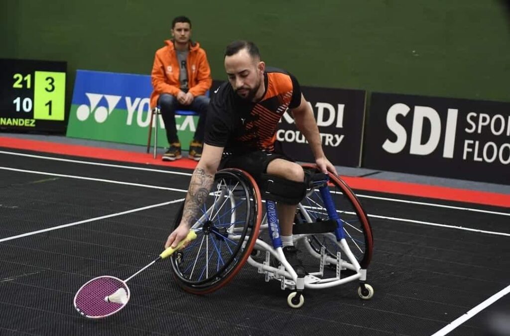 Bronce para Nacho Fernández en el Internacional de Vitoria de bádminton