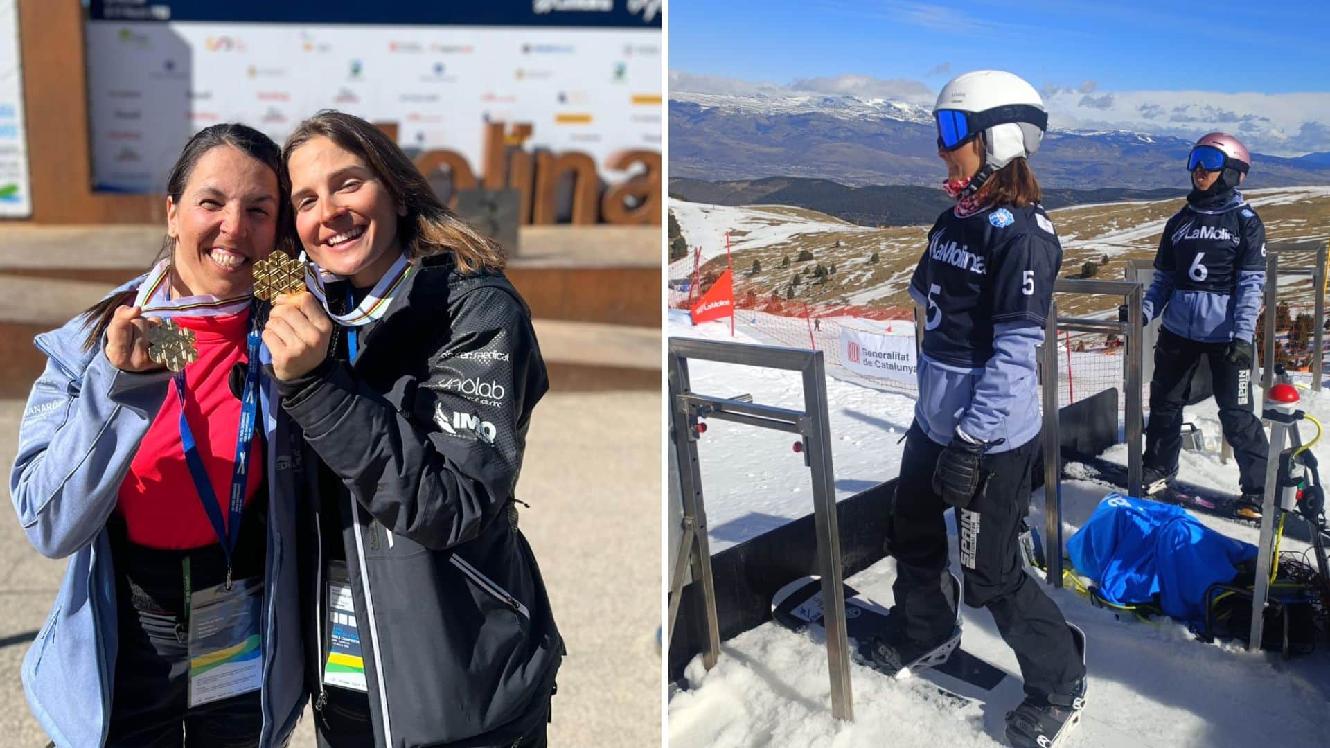 El snowboard español, medalla de oro por equipos en el Mundial