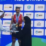 Ocho medallas para el triatlón en la Copa del Mundo de Abu Dabi