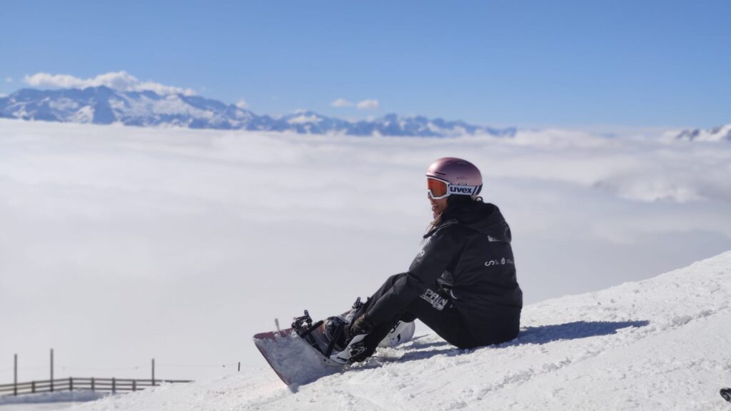 Raquel Martínez, una ‘rider’ aguerrida y tenaz sobre la nieve