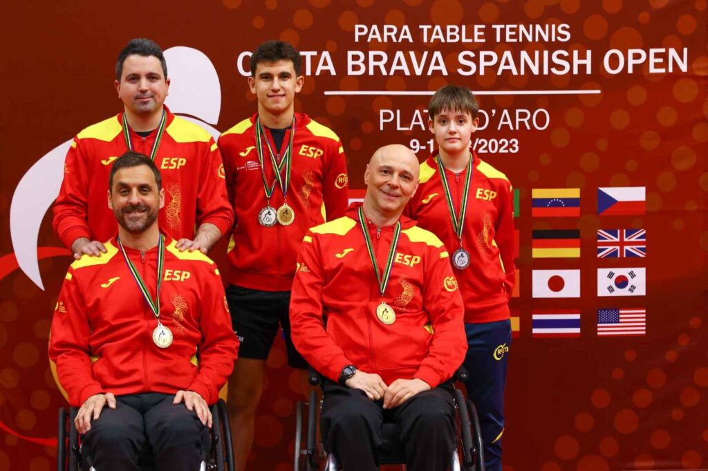Las parejas elevan a diez las medallas de España en Platja d’Aro