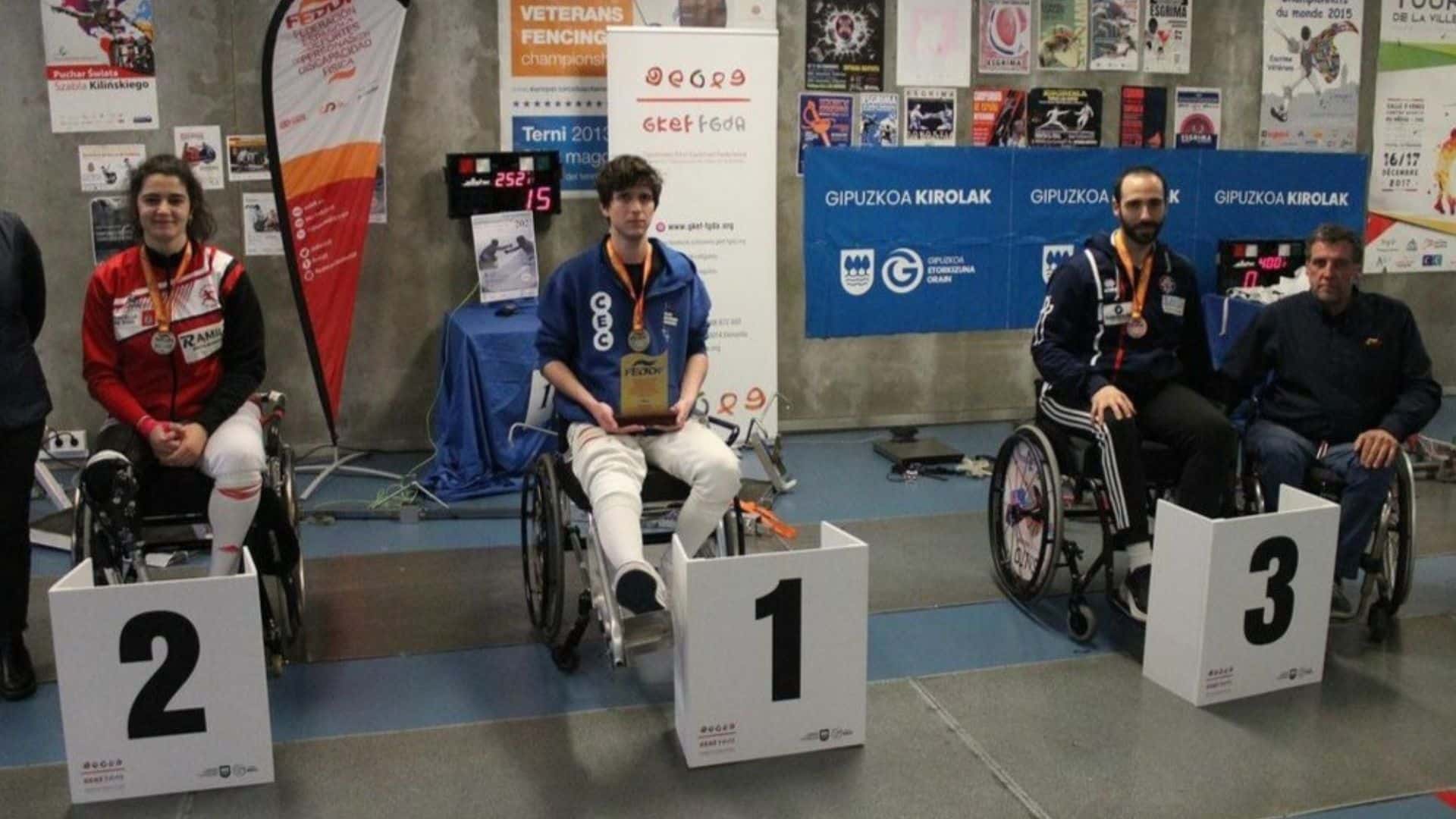 Judith Rodríguez, Iago Fernández y Álex Prior mandan en la esgrima
