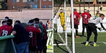 Madrid enfila el título de la Liga de fútbol para ciegos