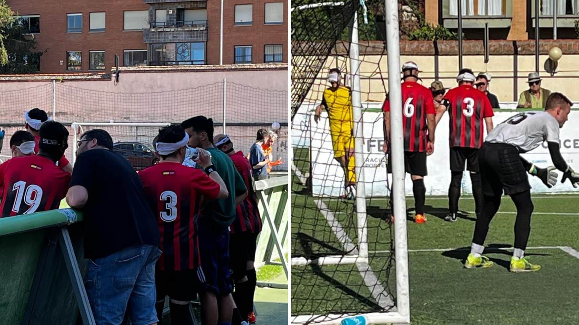 Madrid enfila el título de la Liga de fútbol para ciegos