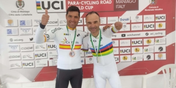 Oro de Ricardo Ten y bronce de Eduardo Santas en la Copa del Mundo