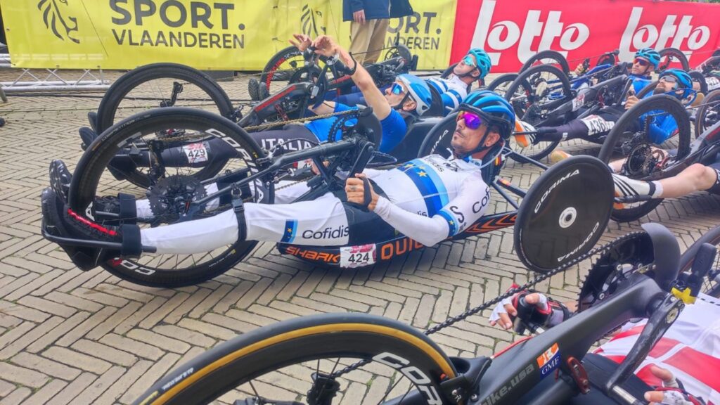 El handbiker Sergio Garrote se abona a la plata en la Copa del Mundo